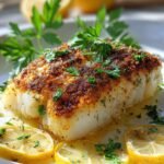 baked cod with lemon