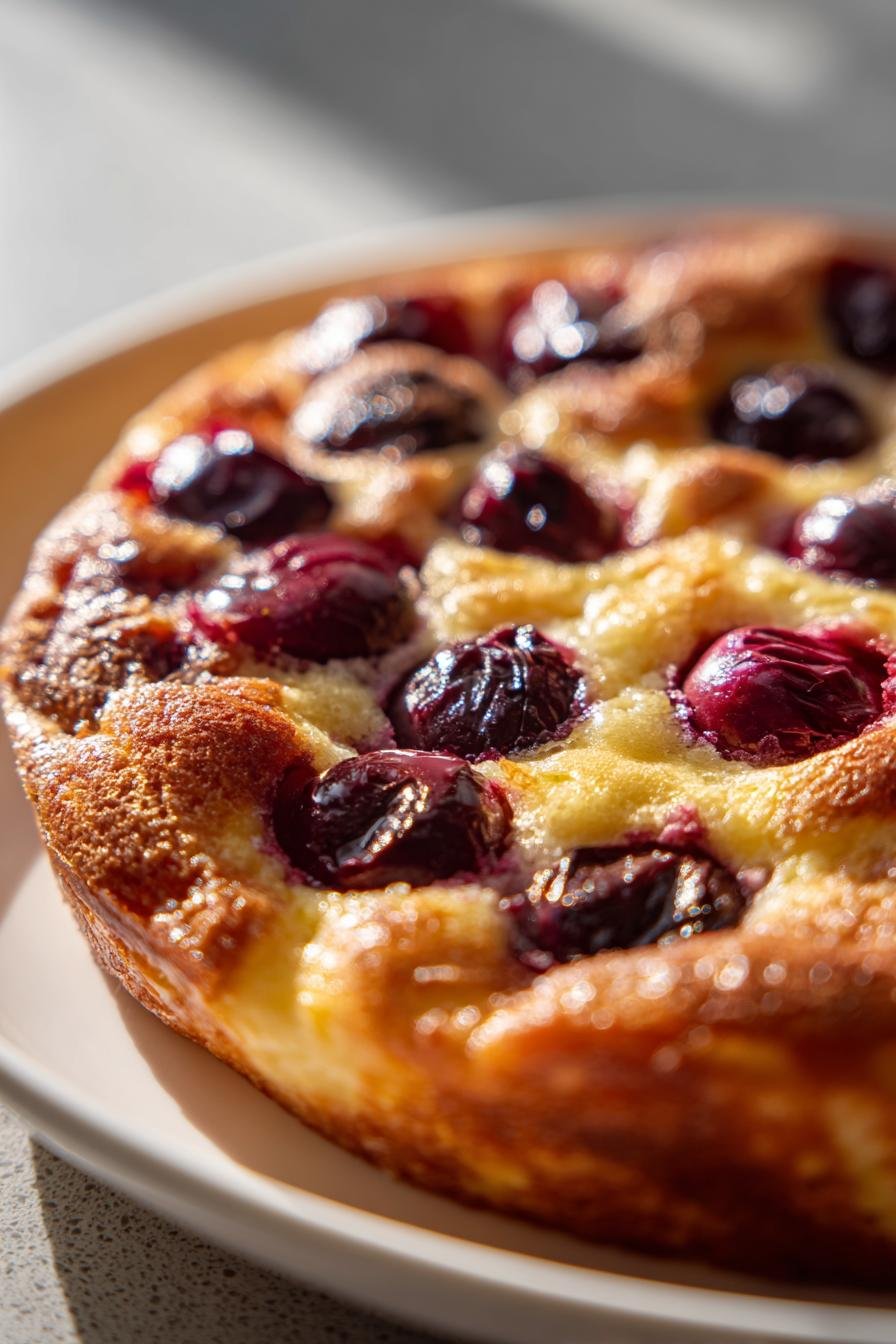 cherry clafoutis
