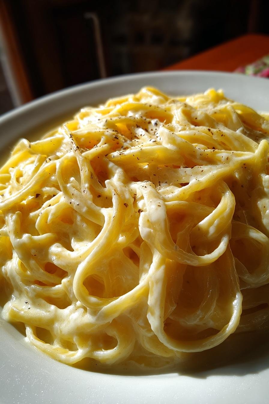 pasta fettuccine alfredo