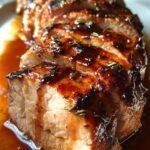 pork tenderloin with sauce