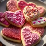 valentine sugar cookies