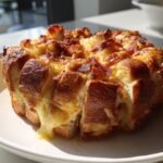 Bacon cheesy pull-apart bread