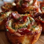 Bacon cream cheese pinwheels