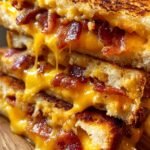 Bacon grilled cheese melt