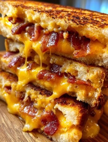 Bacon grilled cheese melt