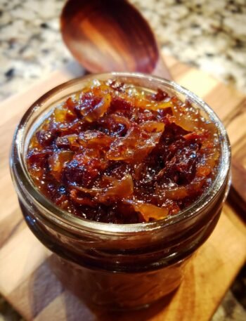 Bacon jam with caramelized onions
