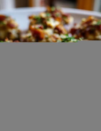 Bacon stuffed mushrooms