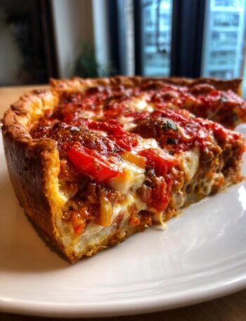 Chicago Deep-Dish Pizza