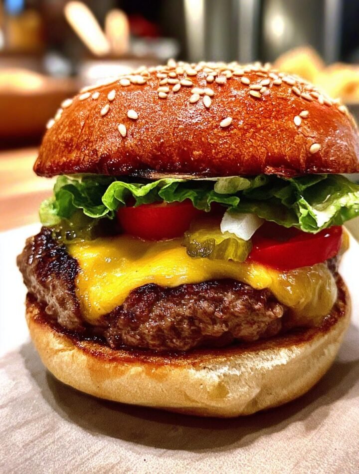Classic American Cheeseburger