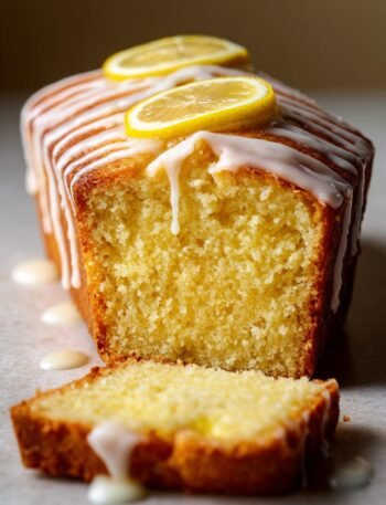 Gluten free almond flour lemon loaf