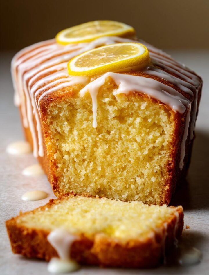 Gluten free almond flour lemon loaf
