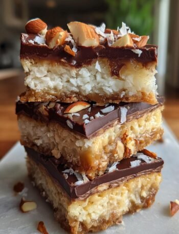 Gluten free almond joy bars