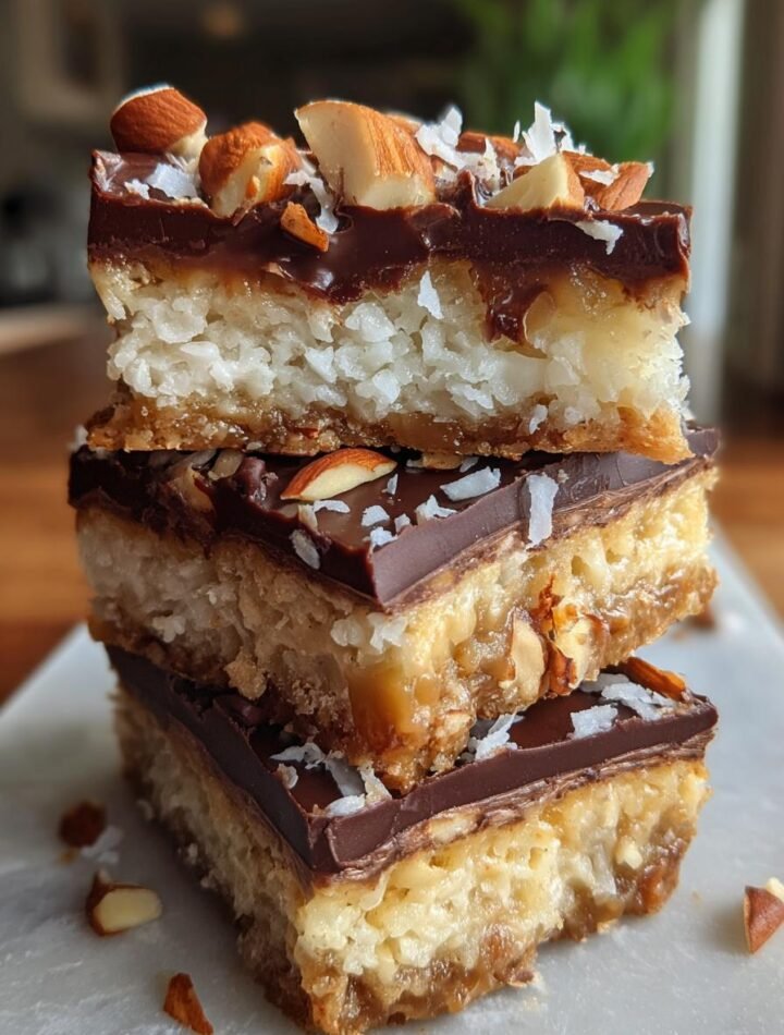 Gluten free almond joy bars