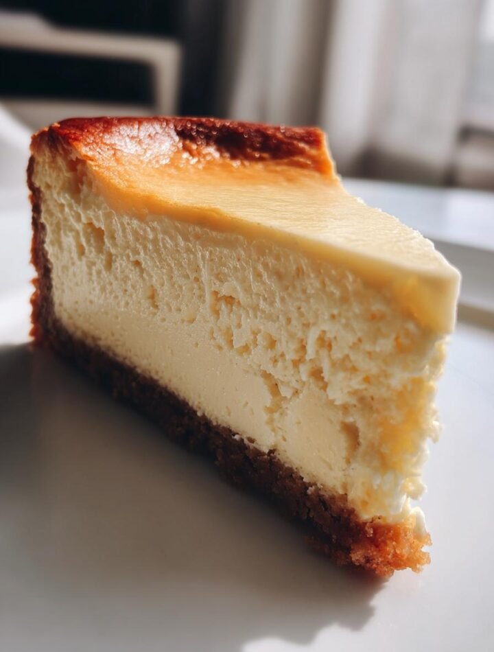 Gluten free baked cheesecake