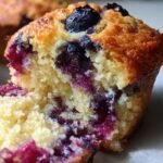 Gluten free coconut flour blueberry muffins
