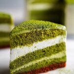 Gluten free matcha cake