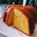 Gluten free orange olive oil cake