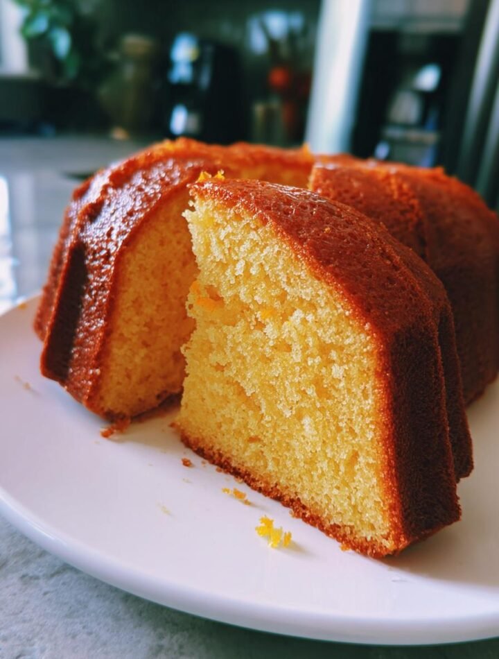 Gluten free orange olive oil cake
