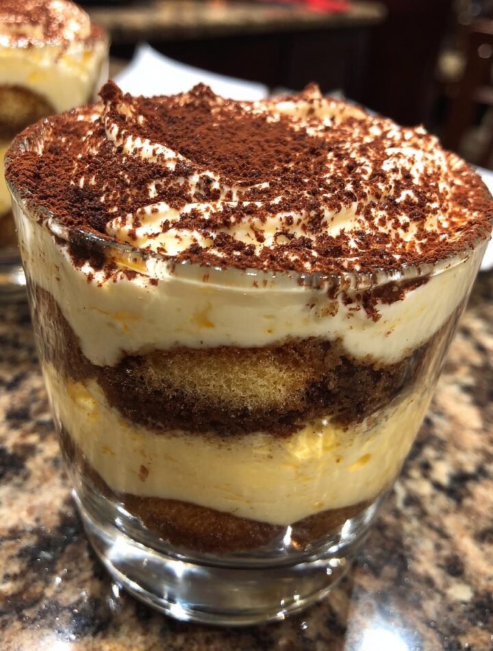 Gluten free tiramisu cups