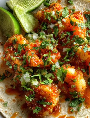 Low‑calorie shrimp tacos