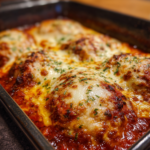 Low‑carb chicken parmesan