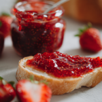 Low‑sugar strawberry chia jam