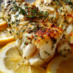 Mediterranean baked cod