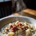 New England clam chowder