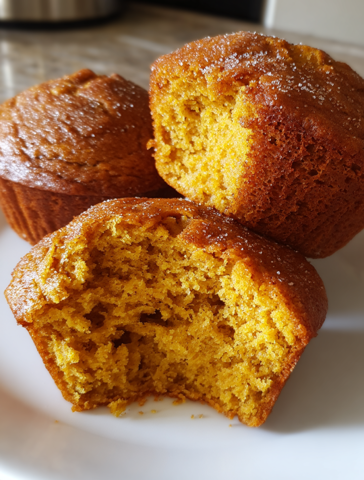 Sugar‑free pumpkin muffins