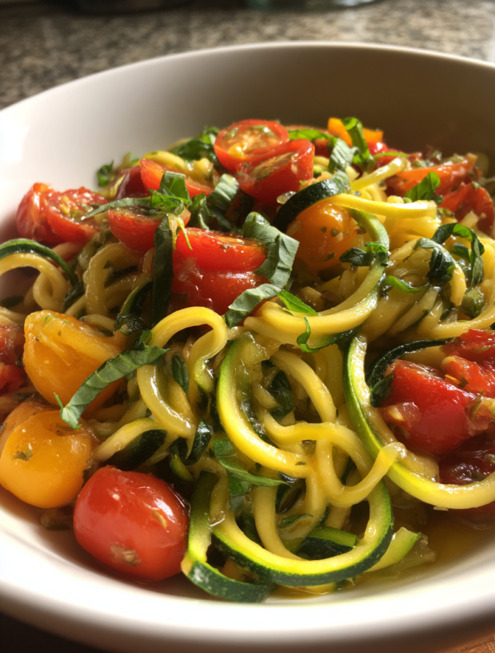 Weight‑loss zucchini noodles