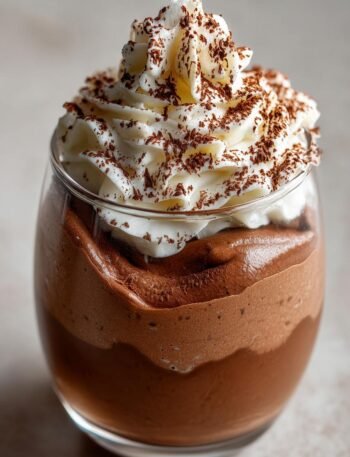 Cold-brew coffee chocolate mousse