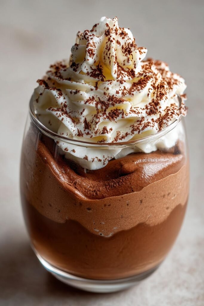 Cold-brew coffee chocolate mousse