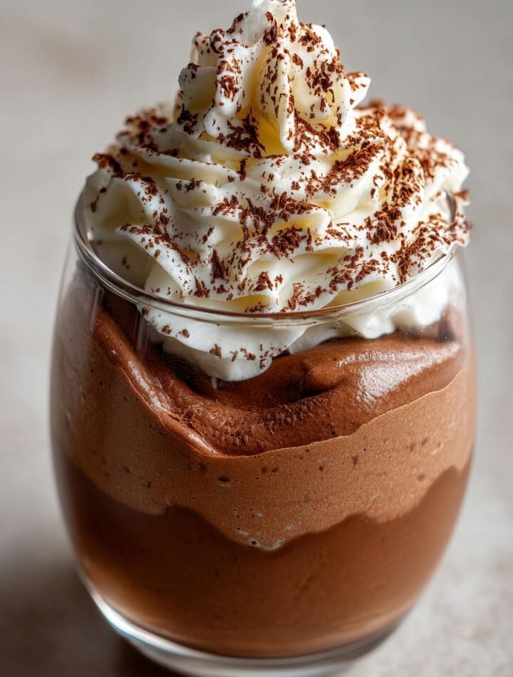Cold-brew coffee chocolate mousse