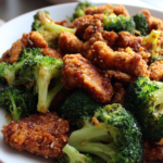 Crispy Sesame Chicken and Broccoli