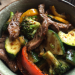 Healthy Hibachi Steak and Veggie Bowls