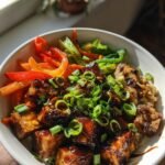 Korean BBQ tofu bowls