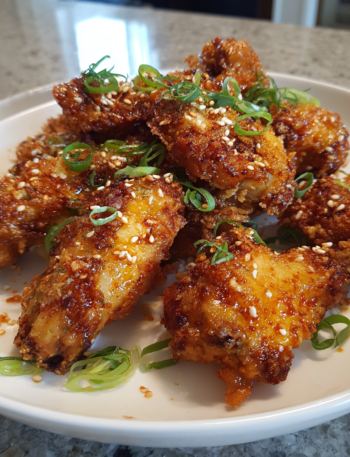 Korean Fried Chicken Air Fryer Wings