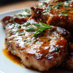 Slow Cooker Honey Garlic Pork Chops