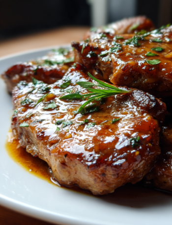 Slow Cooker Honey Garlic Pork Chops