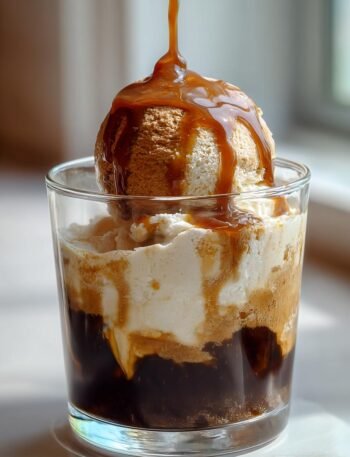 Vietnamese coffee affogato